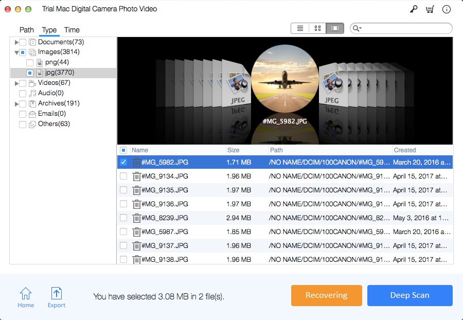 free app for mac to recover deleted photos from nikon cam